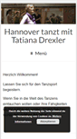 Mobile Screenshot of hannover-tanzt.de